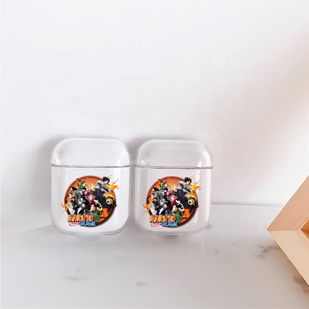 Naruto Shippuden Hard Plastic Protective Clear Case Cover For Apple Airpods-AirPod Case-Altracase