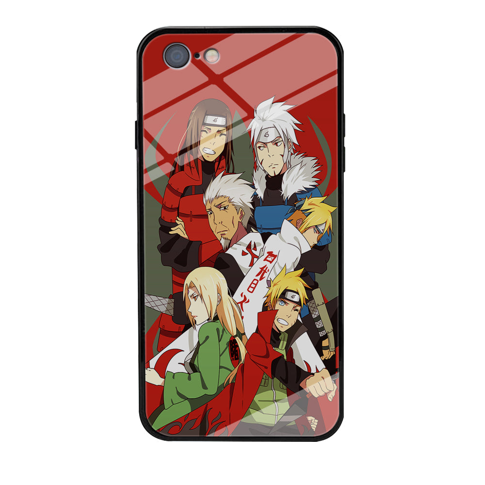 Naruto all hokages iPhone 6 | 6s Case-Phone Case-Tempered Glass Case-Altracase