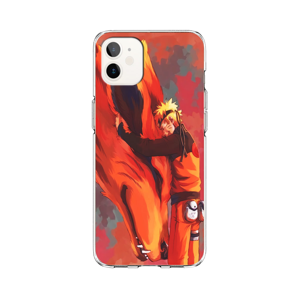 Naruto and Kurama iPhone 12 Case-Phone Case-Clear Soft Case-Altracase