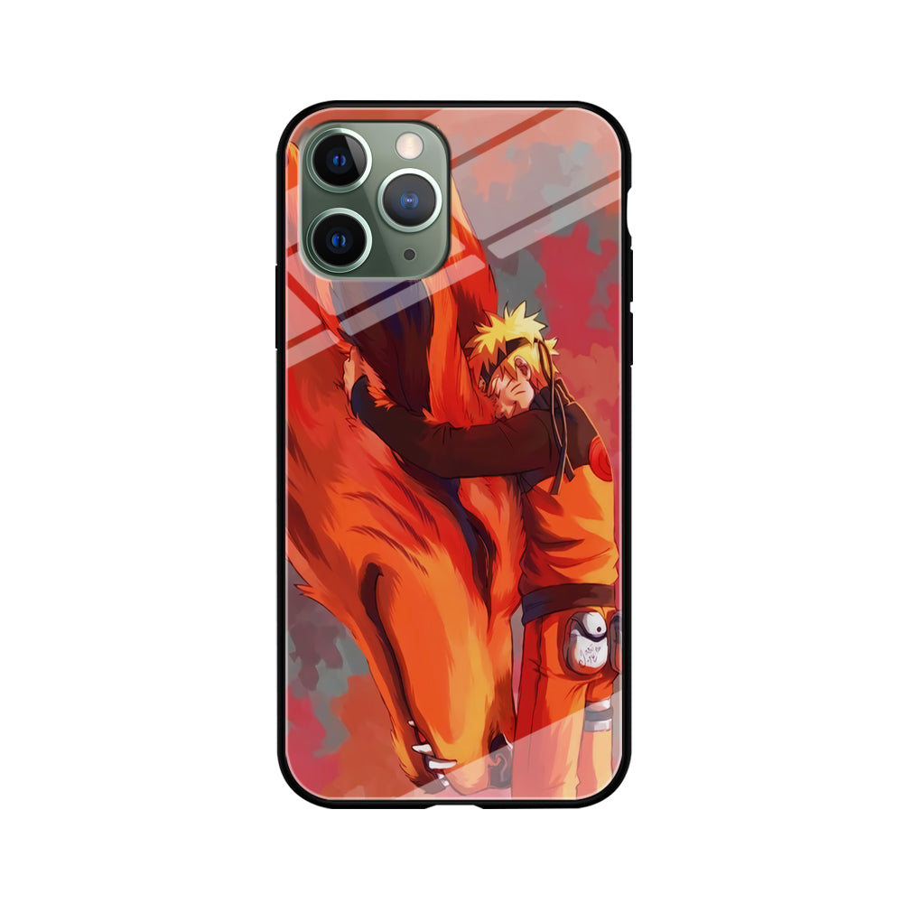 Naruto and Kurama iPhone 11 Pro Max Case-Phone Case-Tempered Glass Case-Altracase