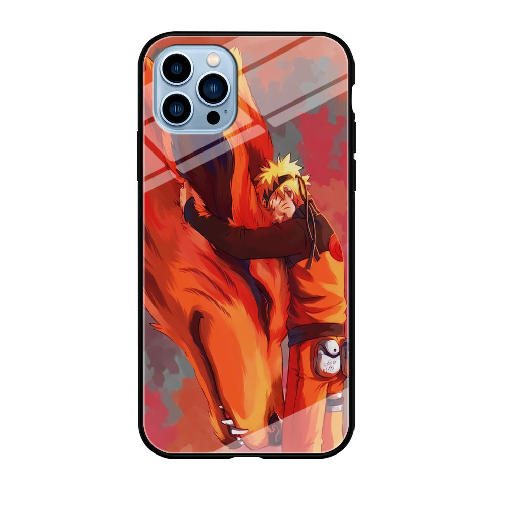 Naruto and Kurama iPhone 12 Pro Max Case-Phone Case-Tempered Glass Case-Altracase