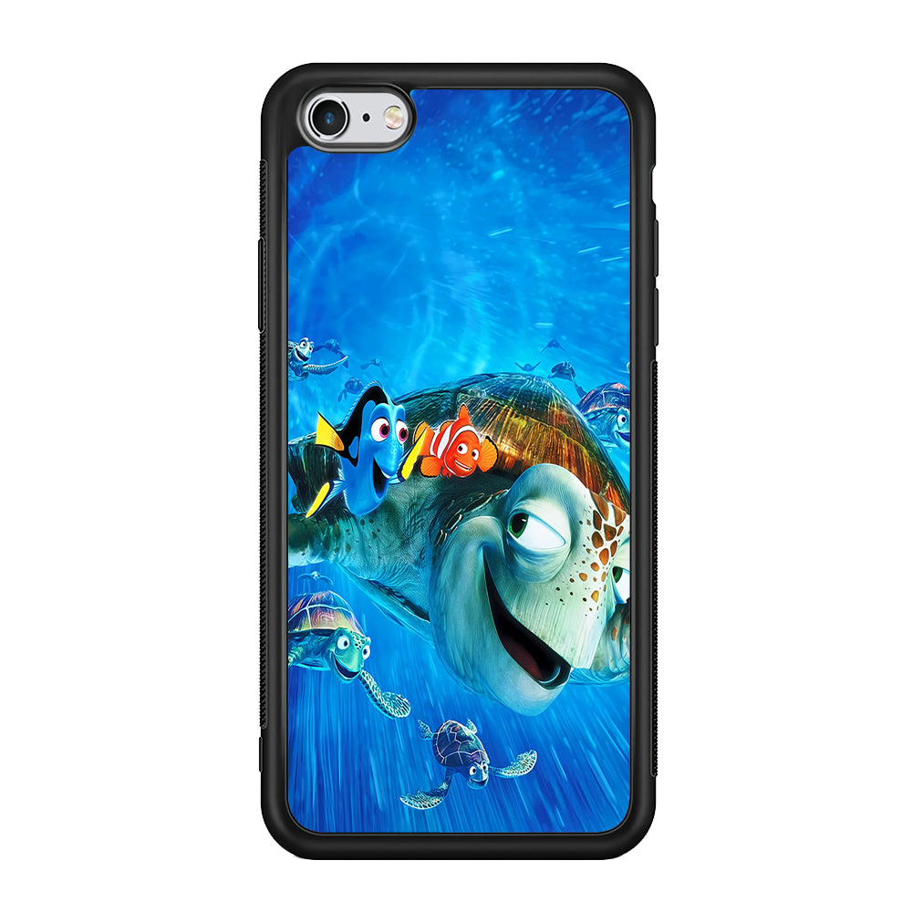 Nemo Dorry and Turtles iPhone 6 Plus | 6s Plus Case-Phone Case-Rubber Black (2D Case)-Altracase