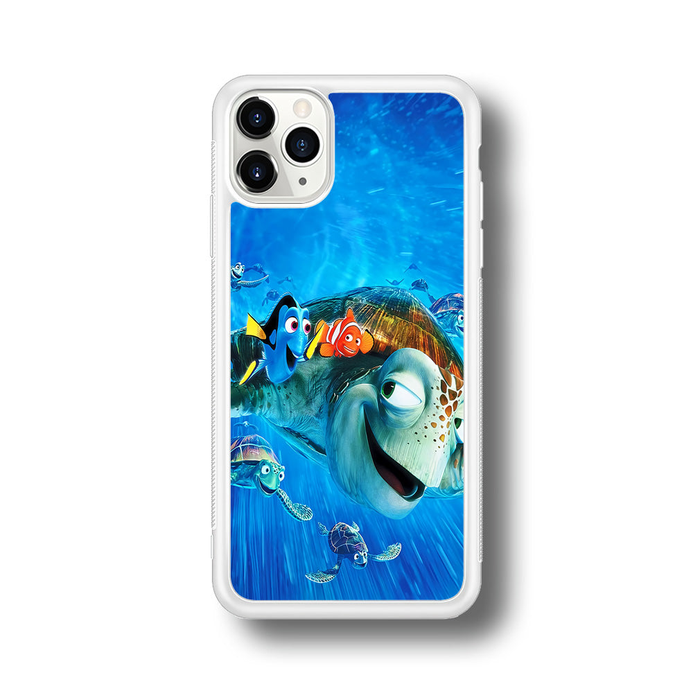 Nemo Dorry and Turtles iPhone 11 Pro Max Case-Phone Case-Rubber White (2D Case)-Altracase