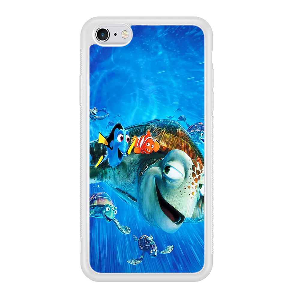 Nemo Dorry and Turtles iPhone 6 Plus | 6s Plus Case-Phone Case-Rubber White (2D Case)-Altracase