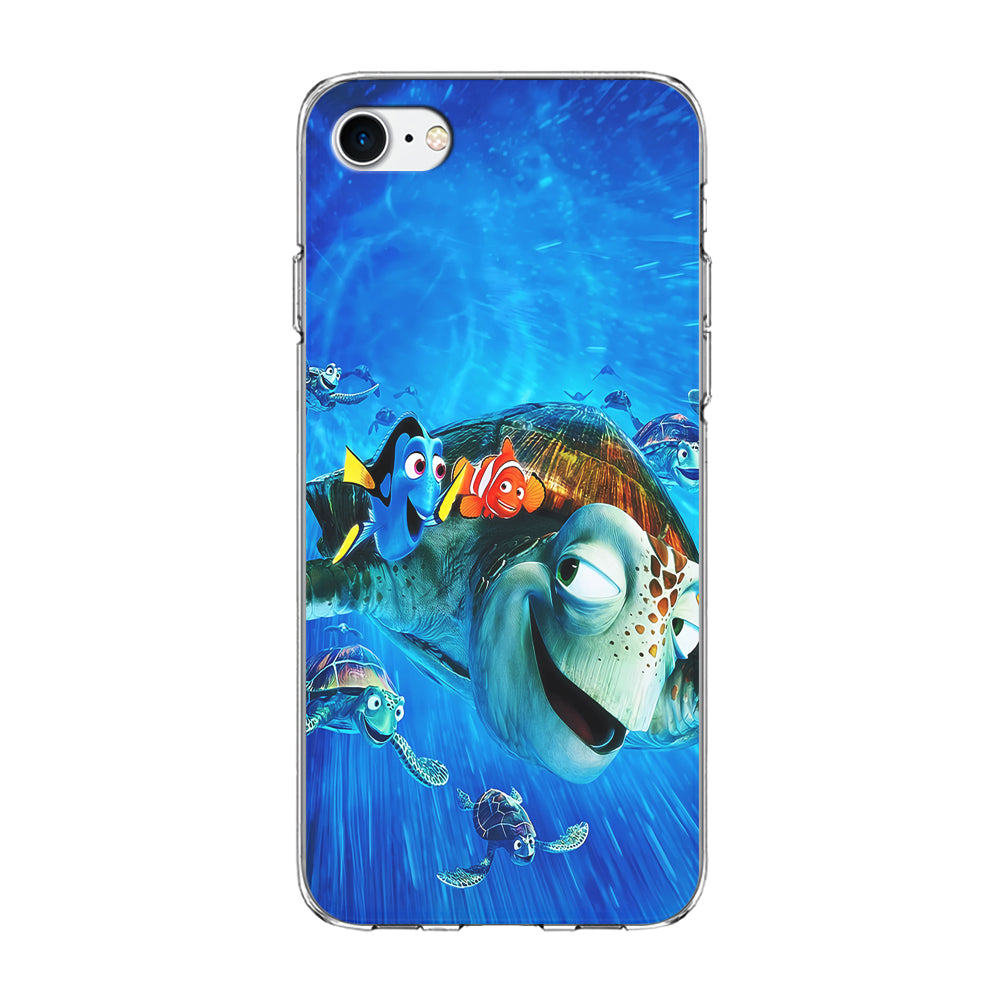Nemo Dorry and Turtles iPhone 7 Case-Phone Case-Clear Soft Case-Altracase