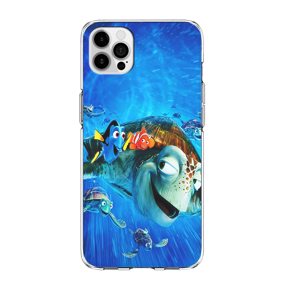 Nemo Dorry and Turtles iPhone 13 Pro Case-Phone Case-Clear Soft Case-Altracase