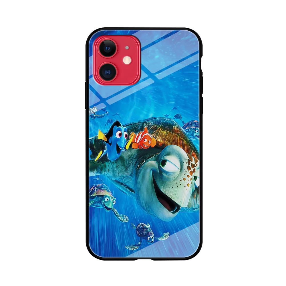 Nemo Dorry and Turtles iPhone 11 Case-Phone Case-Tempered Glass Case-Altracase