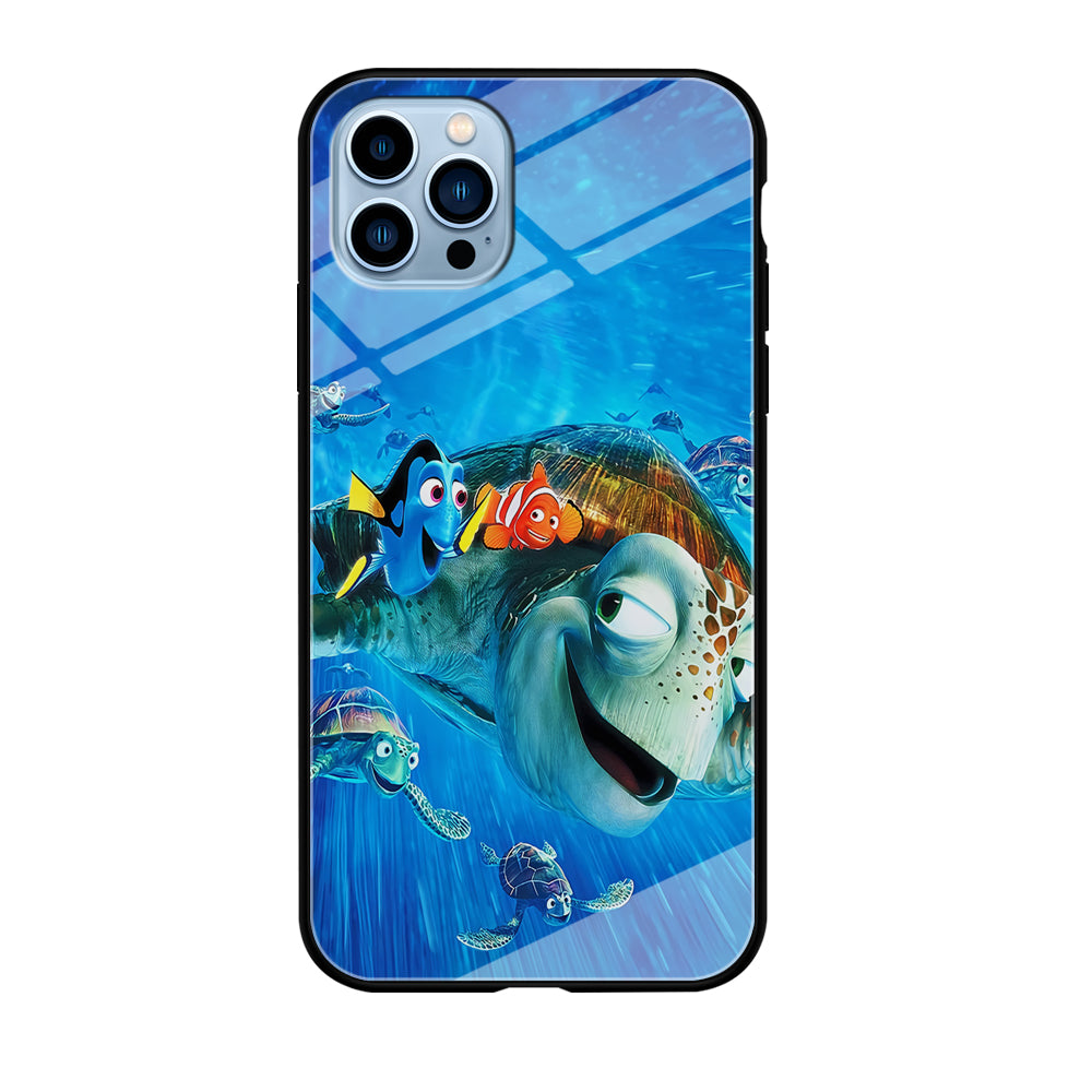 Nemo Dorry and Turtles iPhone 12 Pro Max Case-Phone Case-Tempered Glass Case-Altracase