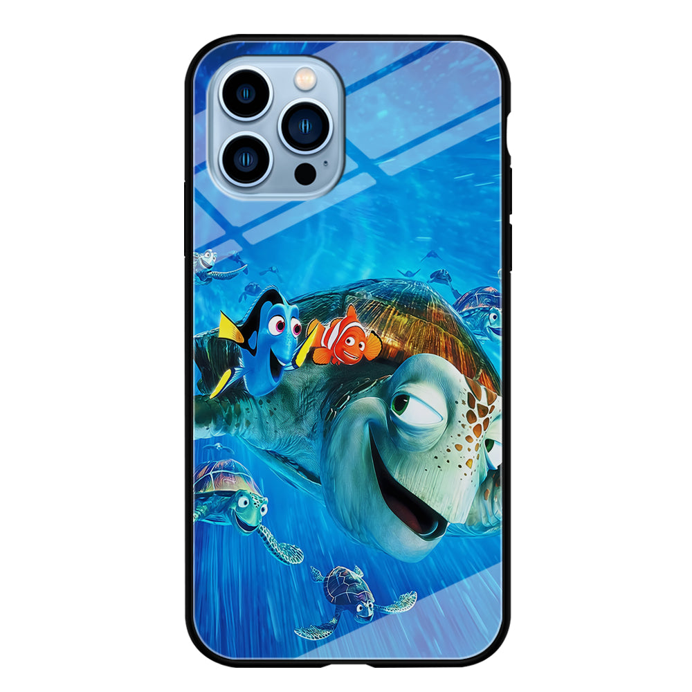 Nemo Dorry and Turtles iPhone 13 Pro Case-Phone Case-Tempered Glass Case-Altracase