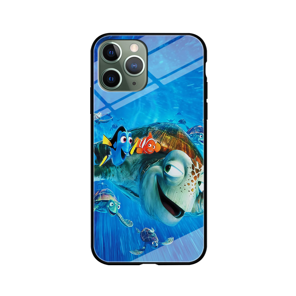 Nemo Dorry and Turtles iPhone 11 Pro Max Case-Phone Case-Tempered Glass Case-Altracase