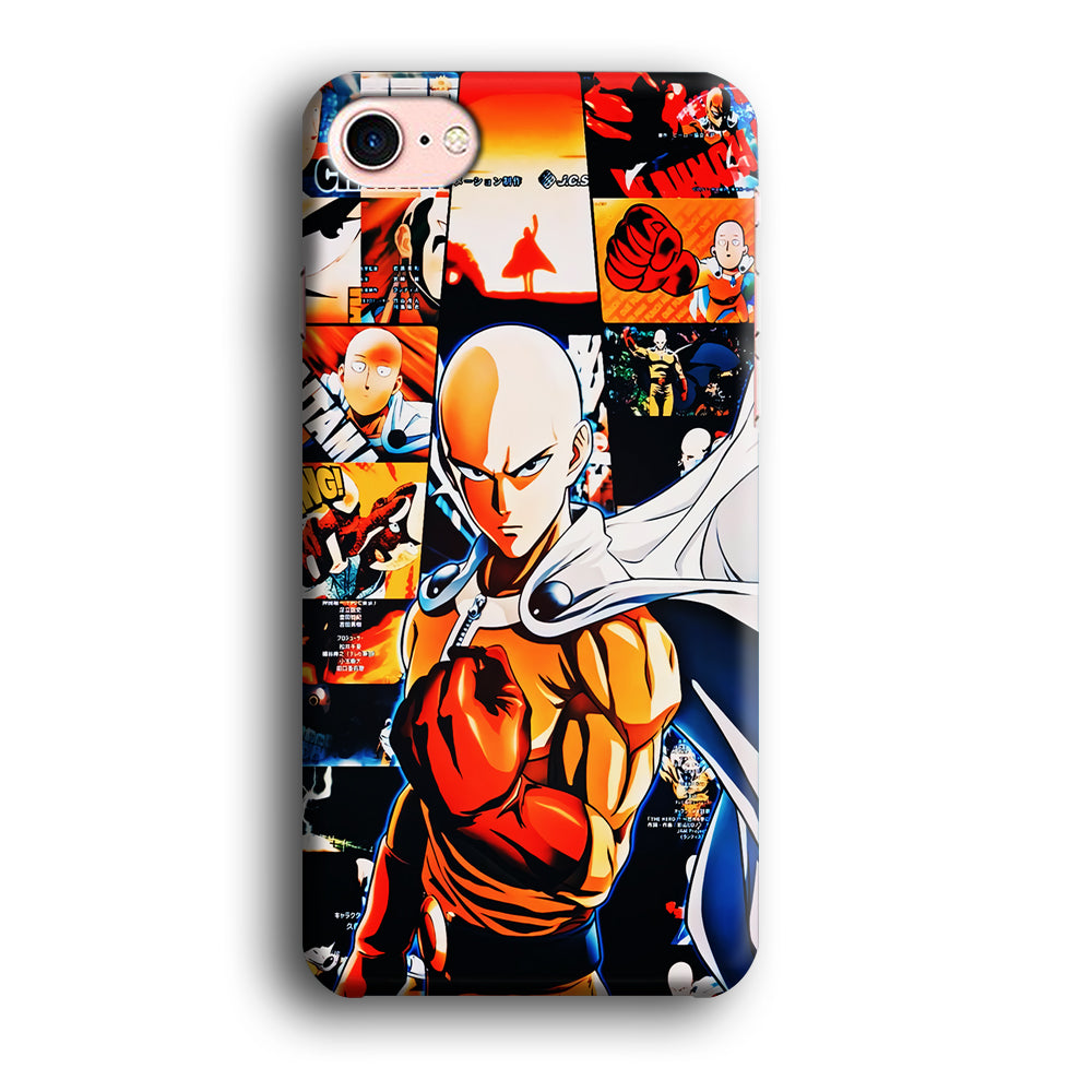 OPM Saitama Aesthetic iPhone 7 Case-Phone Case-3D Case-Altracase