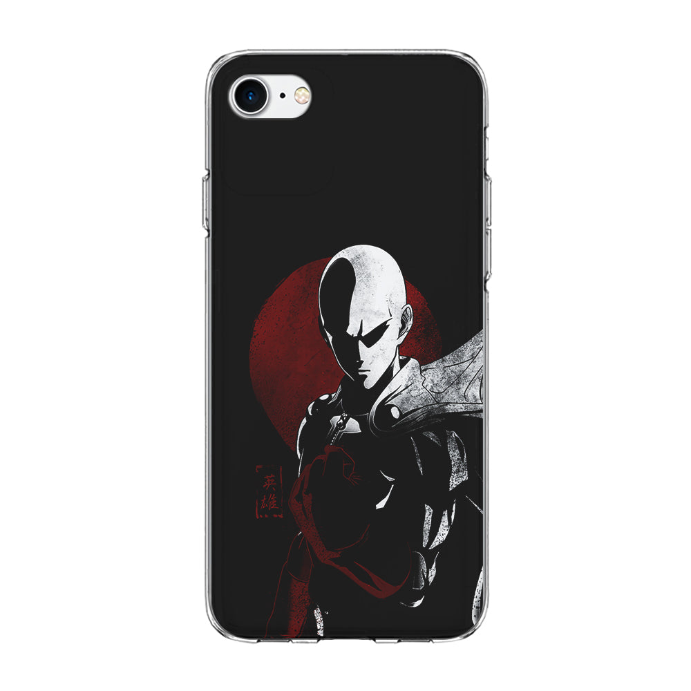 OPM Saitama Invincible iPhone 7 Case-Phone Case-Clear Soft Case-Altracase