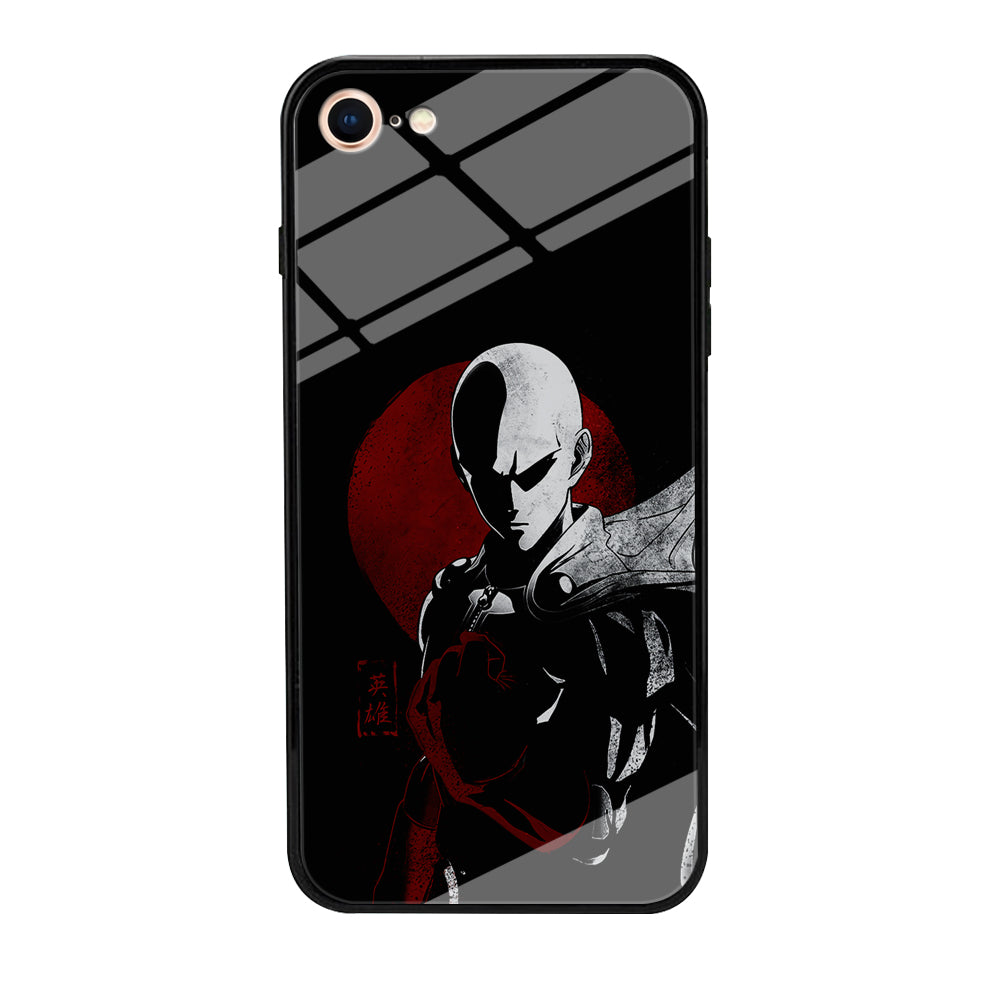 OPM Saitama Invincible iPhone 7 Case-Phone Case-Tempered Glass Case-Altracase