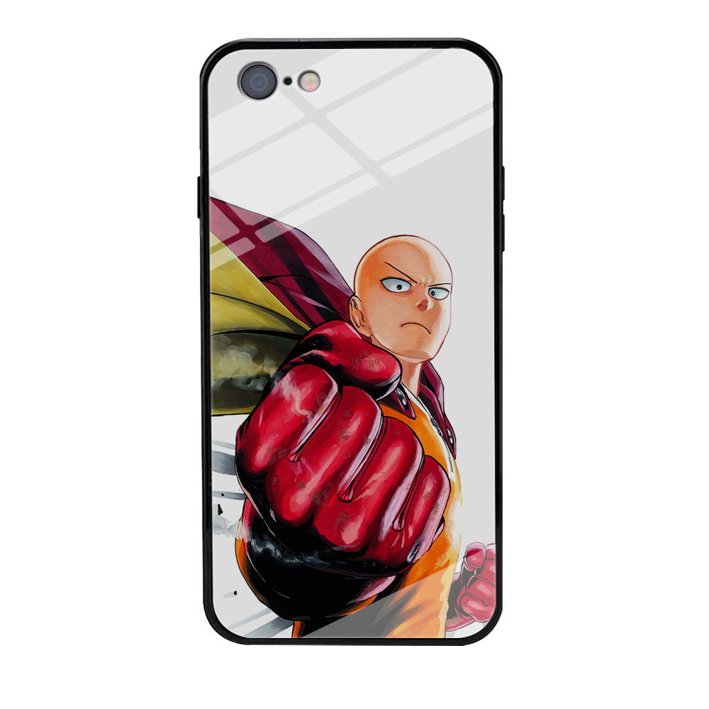 OPM Saitama Strong Punch iPhone 6 | 6s Case-Phone Case-Tempered Glass Case-Altracase