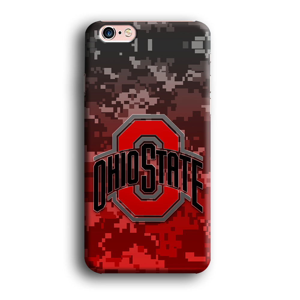 Ohio State Pixel Art iPhone 6 | 6s Case-Phone Case-3D Case-Altracase