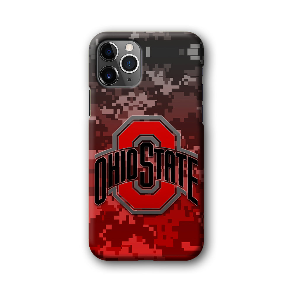 Ohio State Pixel Art iPhone 11 Pro Max Case-Phone Case-3D Case-Altracase