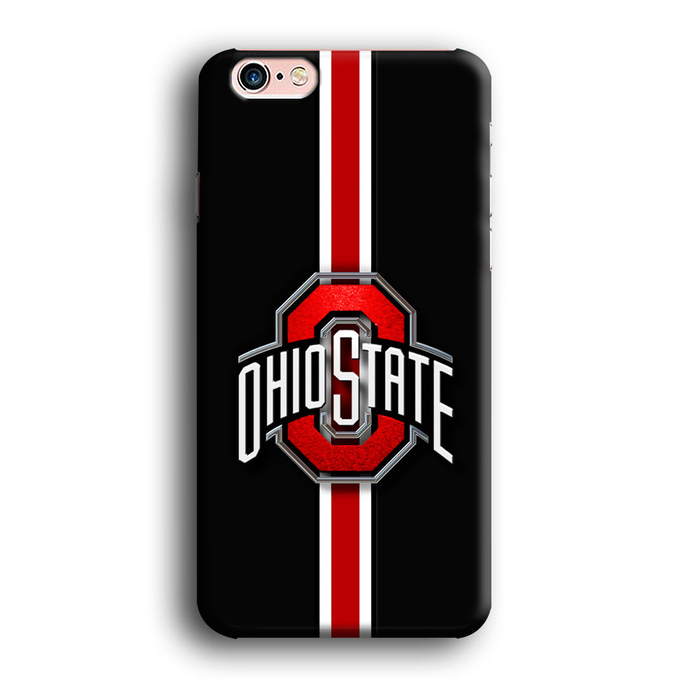 Ohio State White Red Line iPhone 6 | 6s Case-Phone Case-3D Case-Altracase