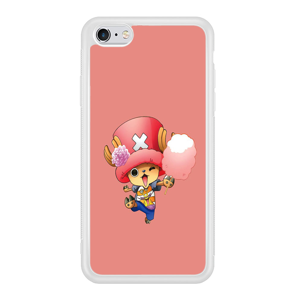 One Piece - Tony Tony Chopper 002 iPhone 6 | 6s Case-Phone Case-Rubber White (2D Case)-Altracase