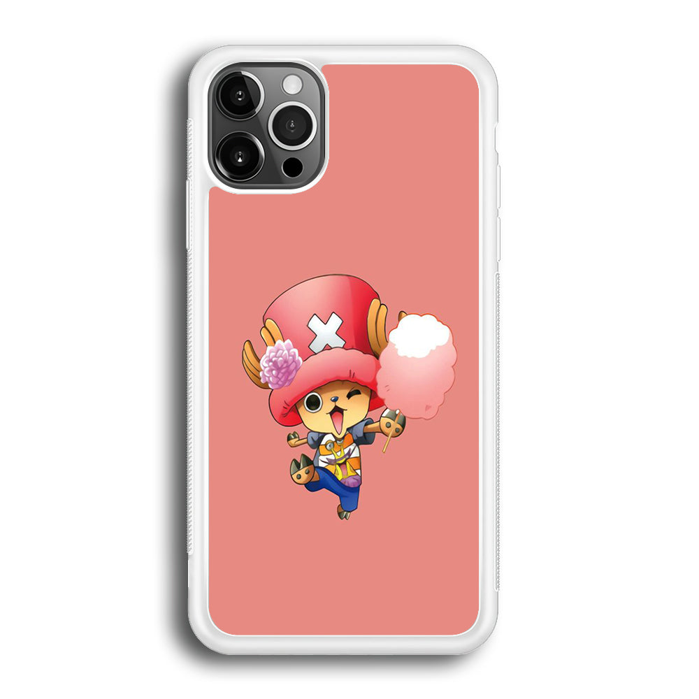 One Piece - Tony Tony Chopper 002 iPhone 12 Pro Max Case-Phone Case-Rubber White (2D Case)-Altracase