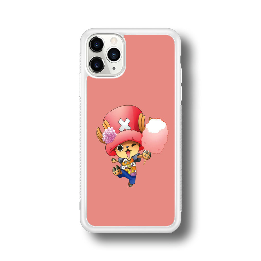 One Piece - Tony Tony Chopper 002 iPhone 11 Pro Max Case-Phone Case-Rubber White (2D Case)-Altracase