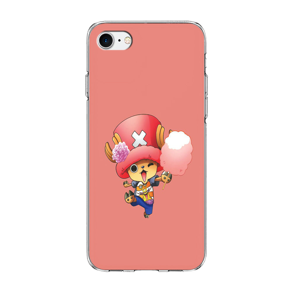 One Piece - Tony Tony Chopper 002 iPhone 8 Case-Phone Case-Clear Soft Case-Altracase