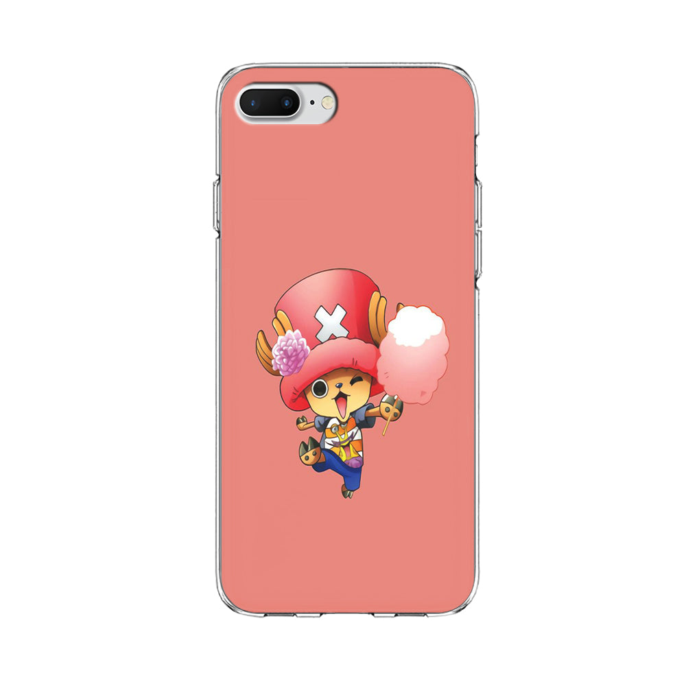 One Piece - Tony Tony Chopper 002 iPhone 8 Plus Case-Phone Case-Clear Soft Case-Altracase