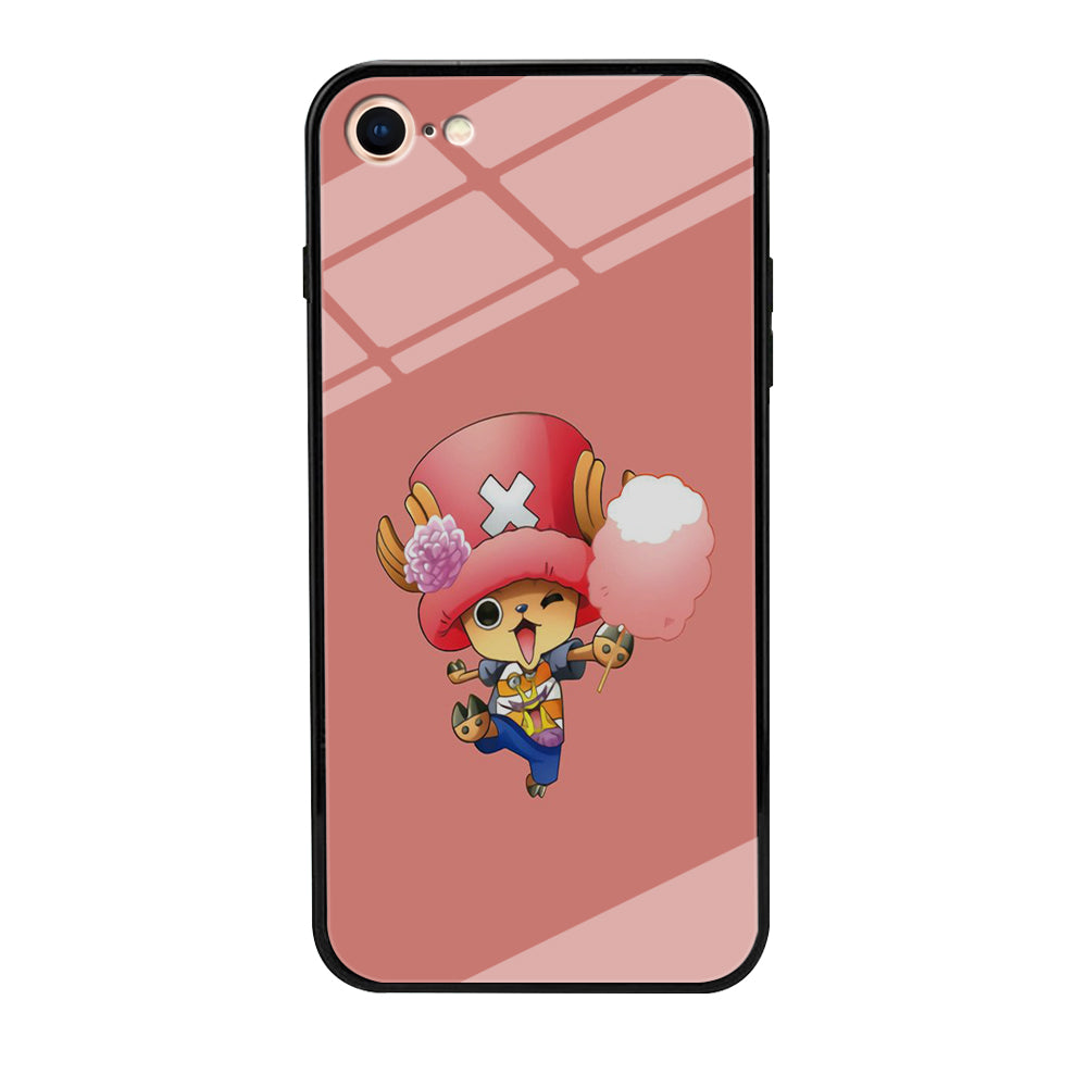 One Piece - Tony Tony Chopper 002 iPhone 8 Case-Phone Case-Tempered Glass Case-Altracase
