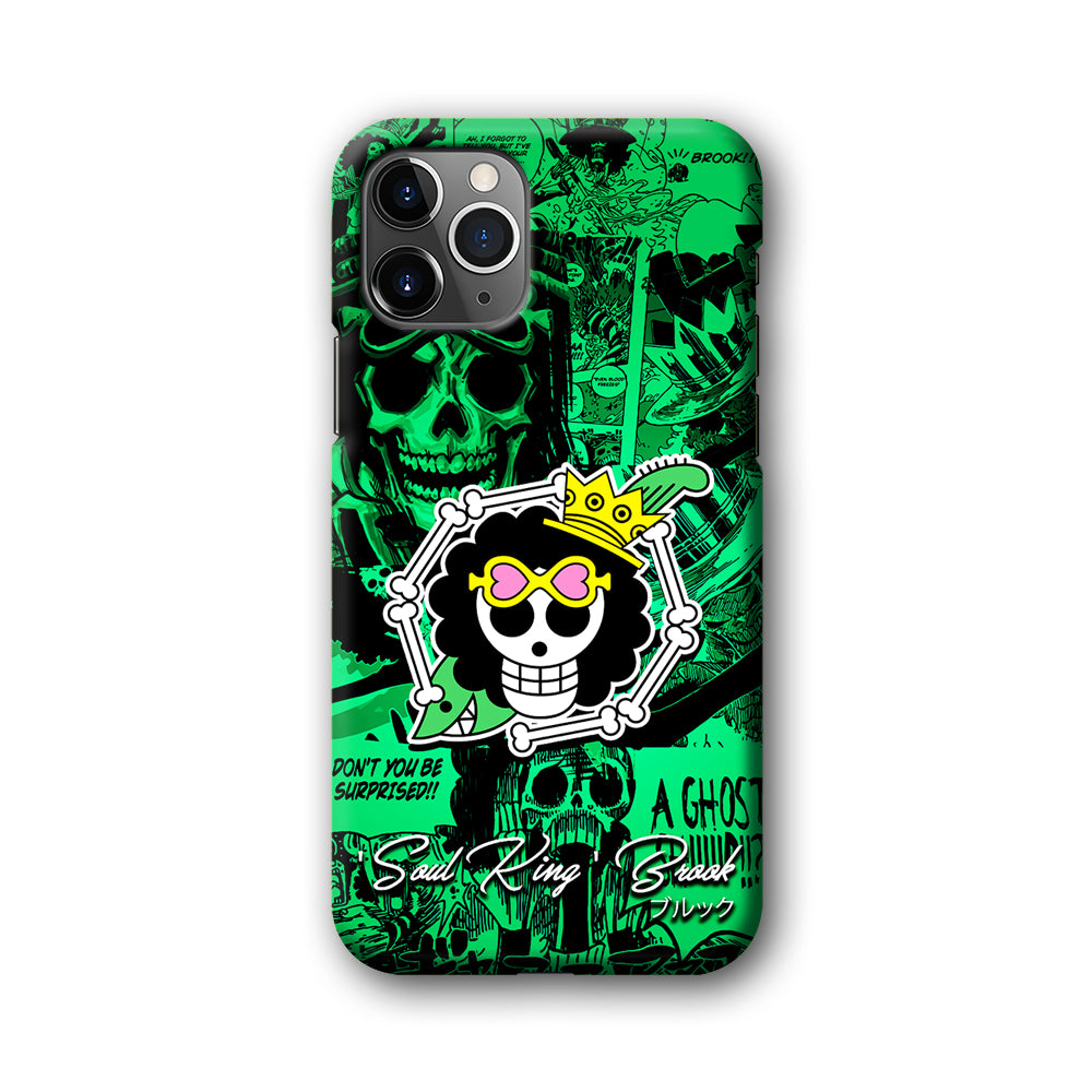 One Piece Brook Logo Comic iPhone 11 Pro Max Case-Phone Case-3D Case-Altracase