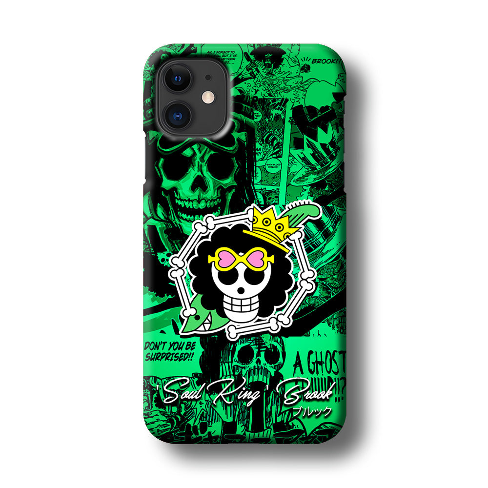 One Piece Brook Logo Comic iPhone 11 Case - Altracase