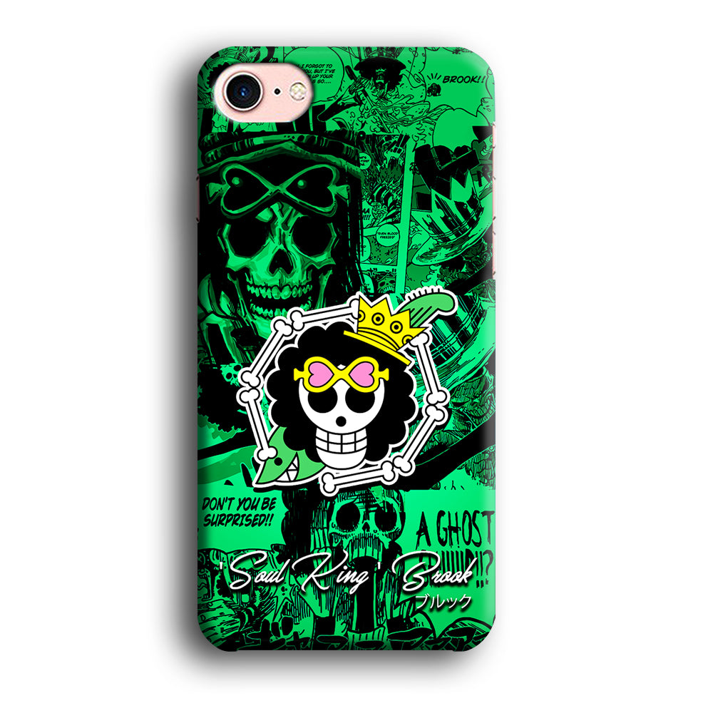 One Piece Brook Logo Comic iPhone 7 Case-Phone Case-3D Case-Altracase