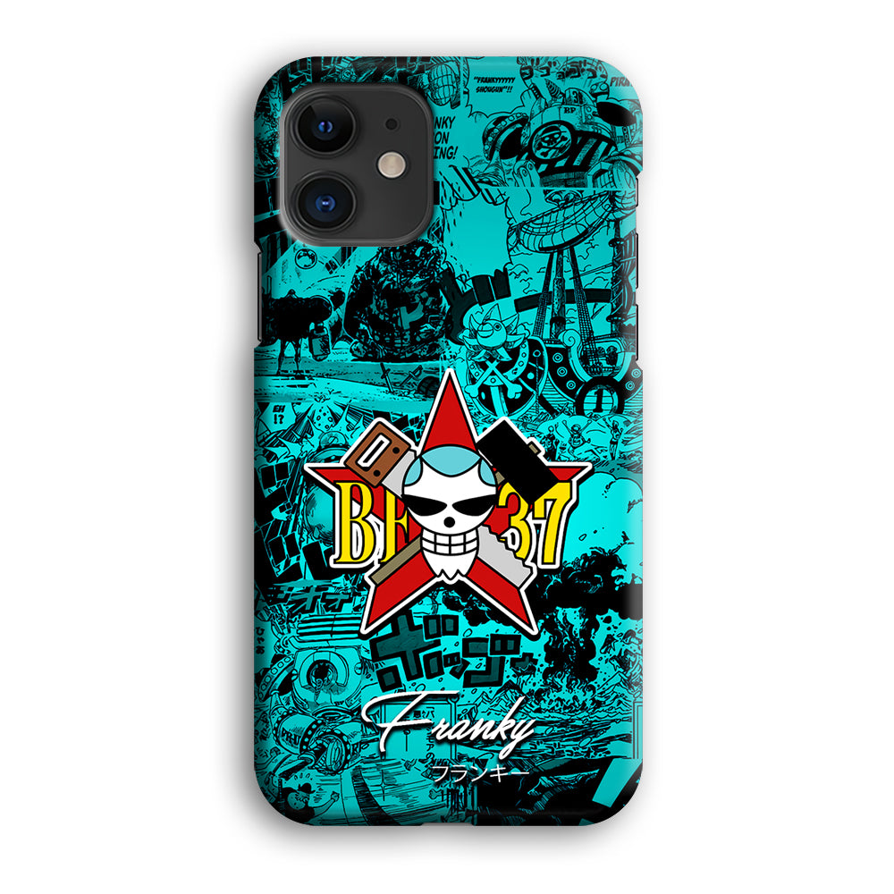 One Piece Franky Logo Comic iPhone 12 Case-Phone Case-3D Case-Altracase