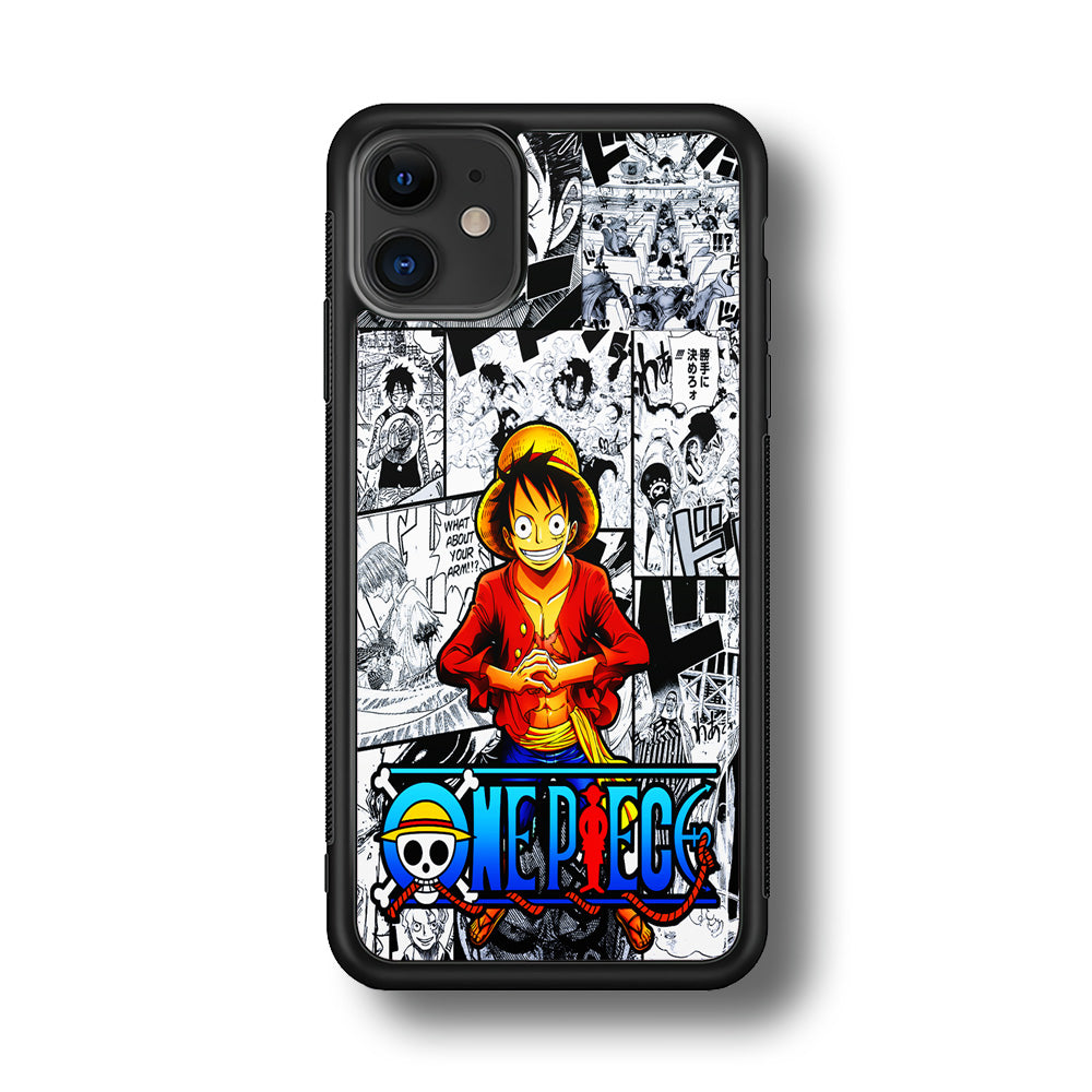 One Piece Luffy Comic iPhone 11 Case - Altracase