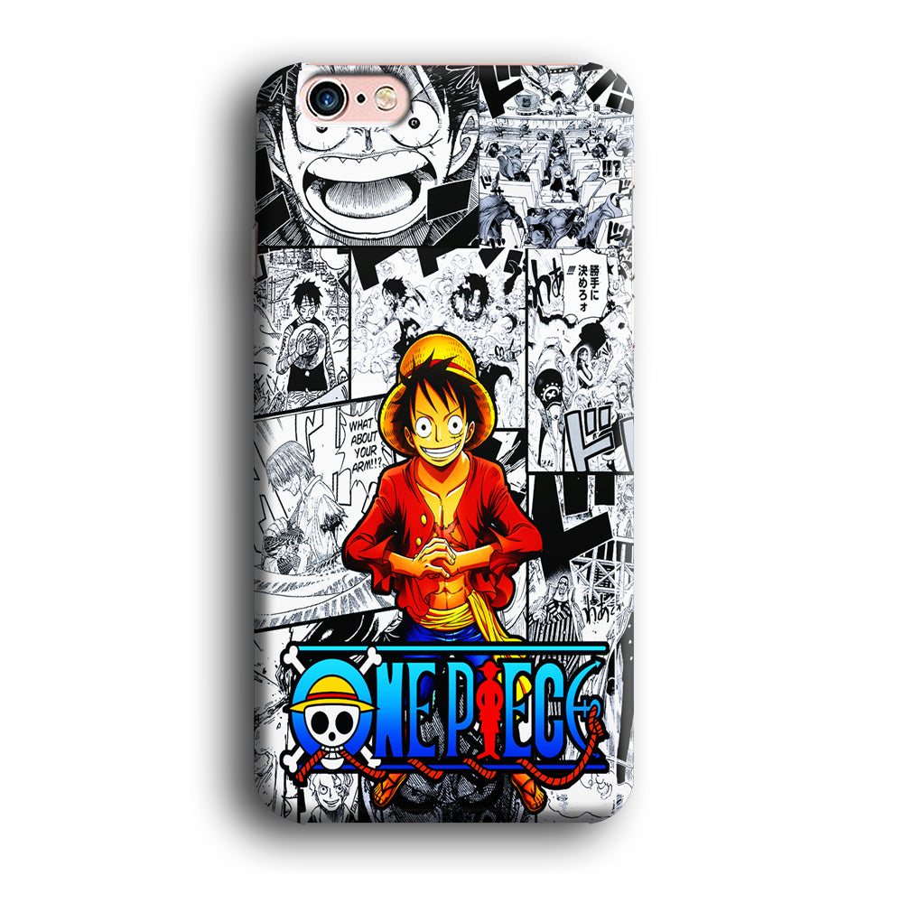 One Piece Luffy Comic iPhone 6 Plus | 6s Plus Case - Altracase