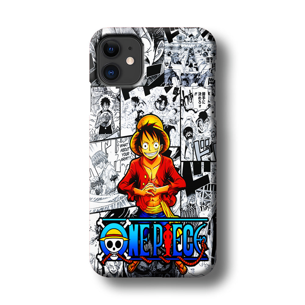 One Piece Luffy Comic iPhone 11 Case - Altracase