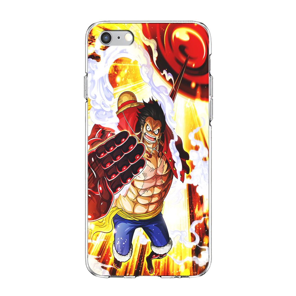One Piece Luffy Gear Fourth iPhone 6 | 6s Case-Phone Case-Clear Soft Case-Altracase