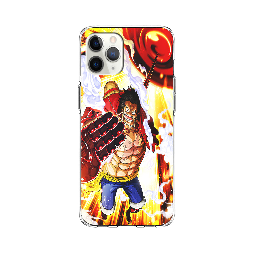 One Piece Luffy Gear Fourth iPhone 11 Pro Max Case-Phone Case-Clear Soft Case-Altracase