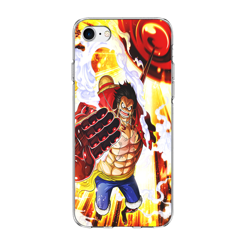 One Piece Luffy Gear Fourth iPhone 7 Case-Phone Case-Clear Soft Case-Altracase