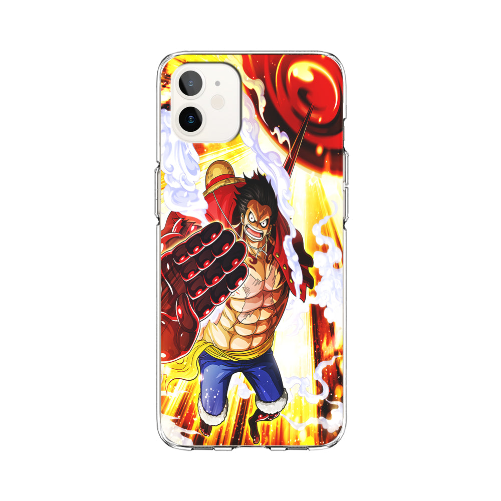 One Piece Luffy Gear Fourth iPhone 12 Case-Phone Case-Clear Soft Case-Altracase