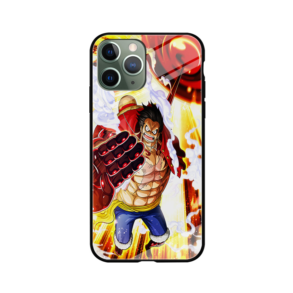 One Piece Luffy Gear Fourth iPhone 11 Pro Max Case-Phone Case-Tempered Glass Case-Altracase