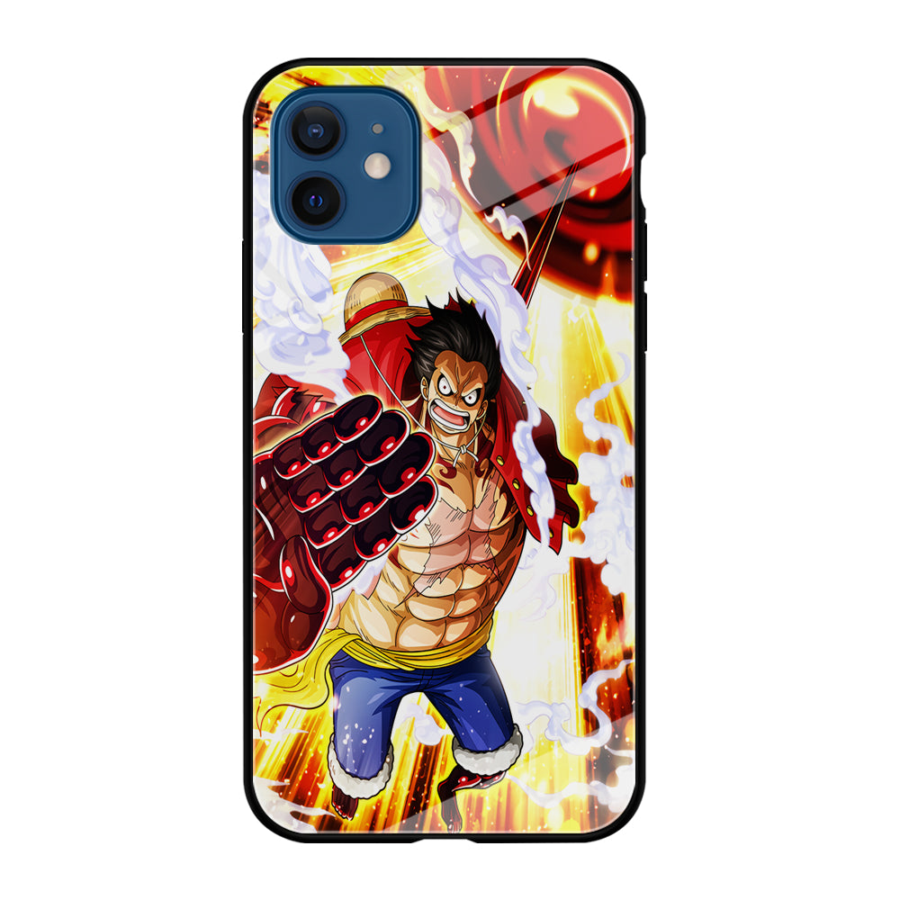 One Piece Luffy Gear Fourth iPhone 12 Case-Phone Case-Tempered Glass Case-Altracase