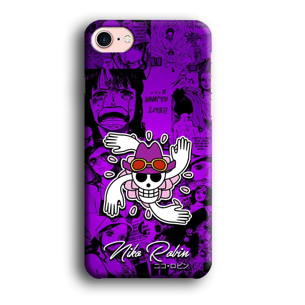 One Piece Robin Comic iPhone 7 Case-Phone Case-3D Case-Altracase
