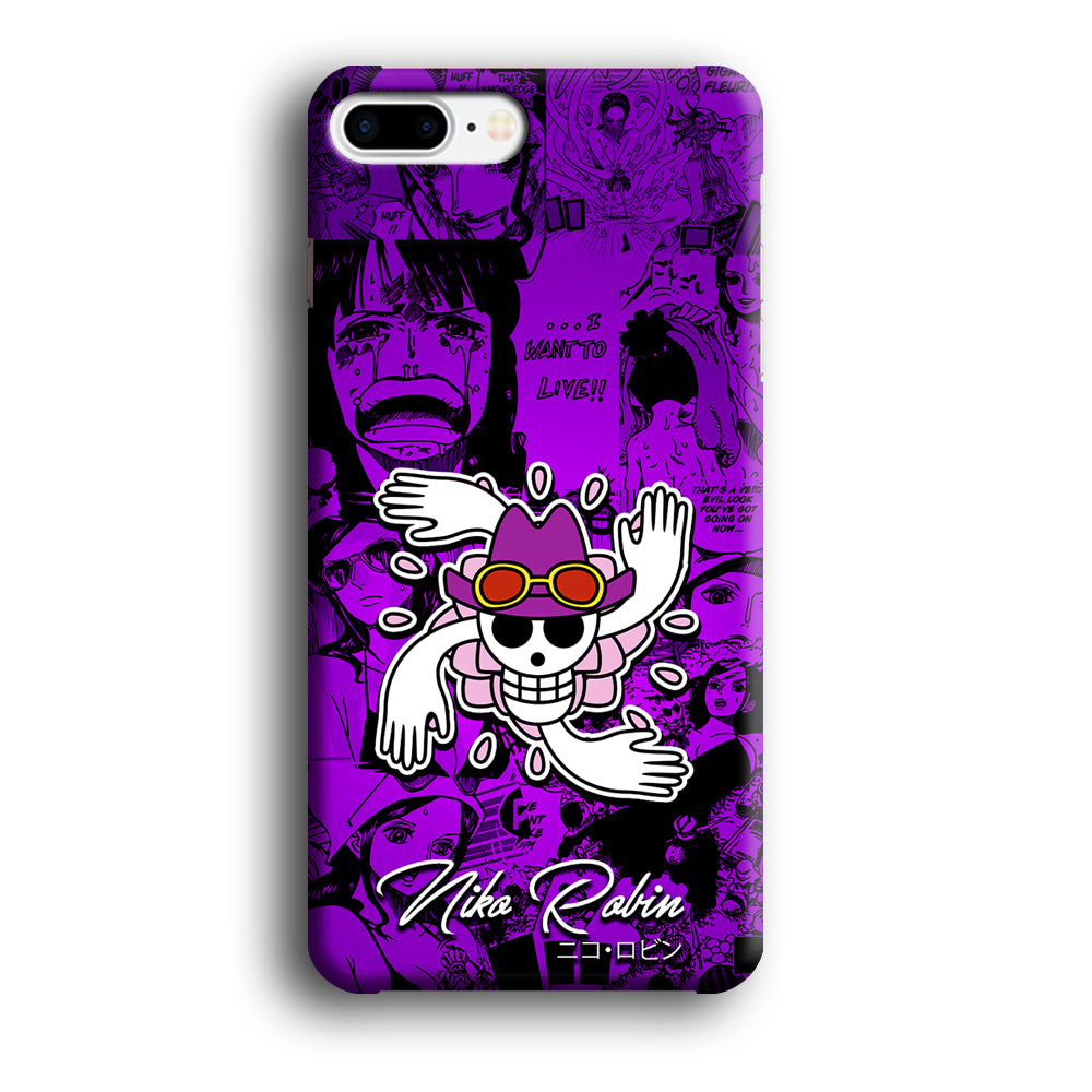 One Piece Robin Comic iPhone 8 Plus Case-Phone Case-3D Case-Altracase