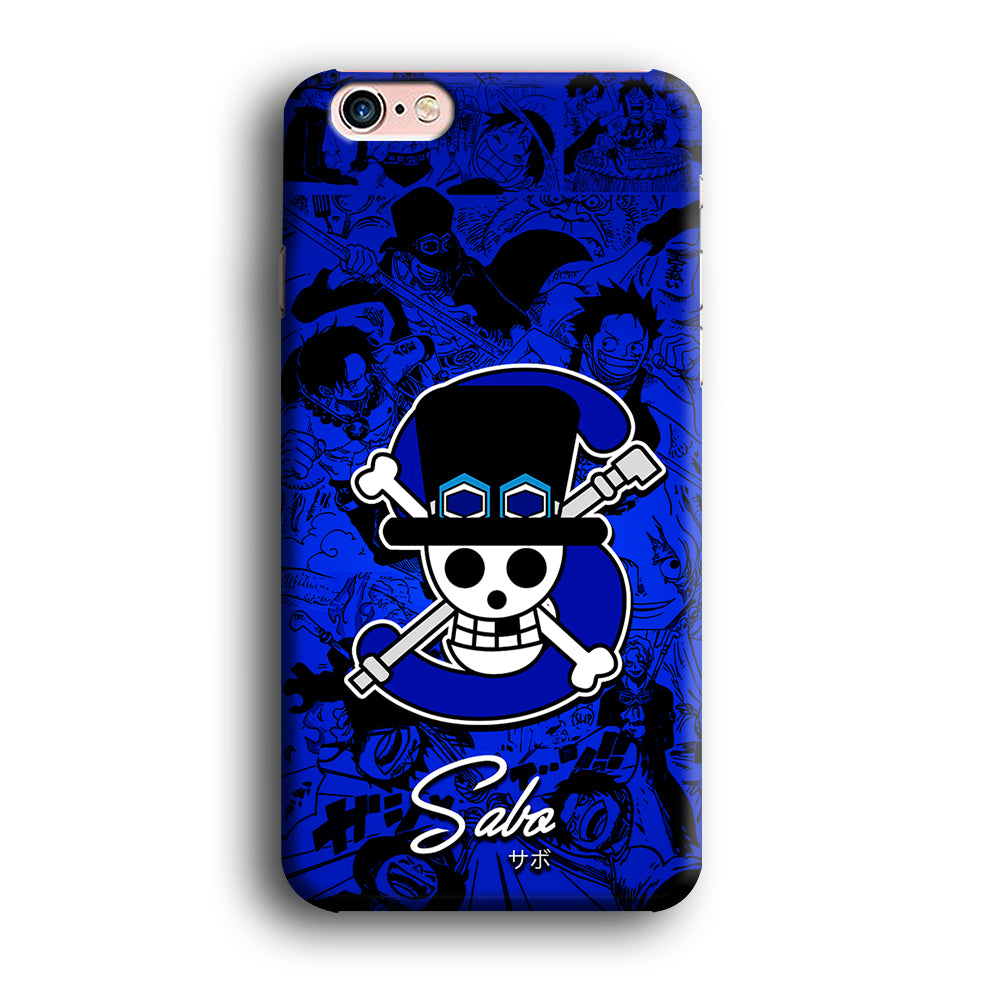 One Piece Sabo Logo Comic iPhone 6 Plus | 6s Plus Case-Phone Case-3D Case-Altracase