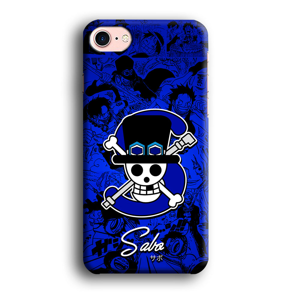 One Piece Sabo Logo Comic iPhone 7 Case-Phone Case-3D Case-Altracase