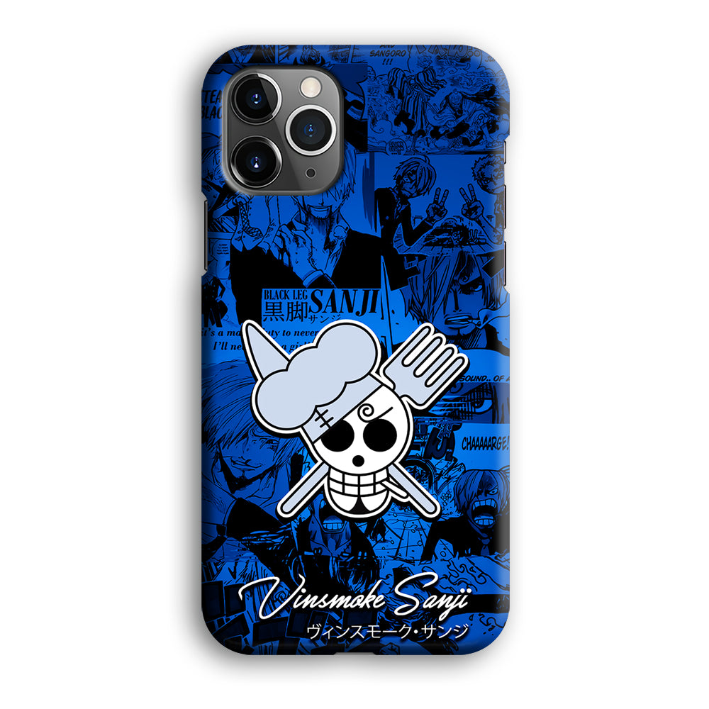 One Piece Sanji Logo Comic iPhone 12 Pro Max Case-Phone Case-3D Case-Altracase