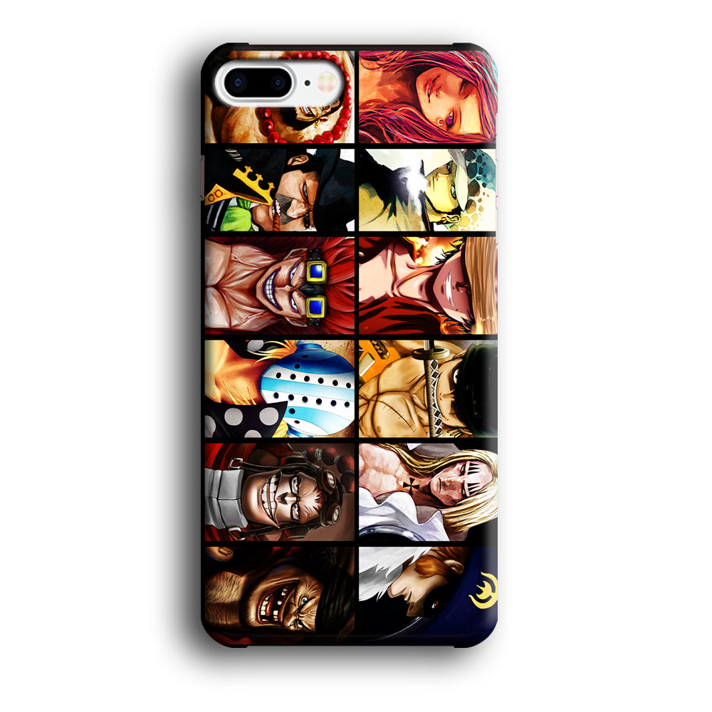 One Piece Supernova iPhone 8 Plus Case-Phone Case-3D Case-Altracase
