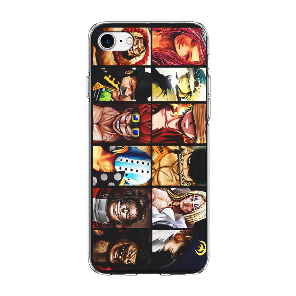 One Piece Supernova iPhone 7 Case-Phone Case-Clear Soft Case-Altracase