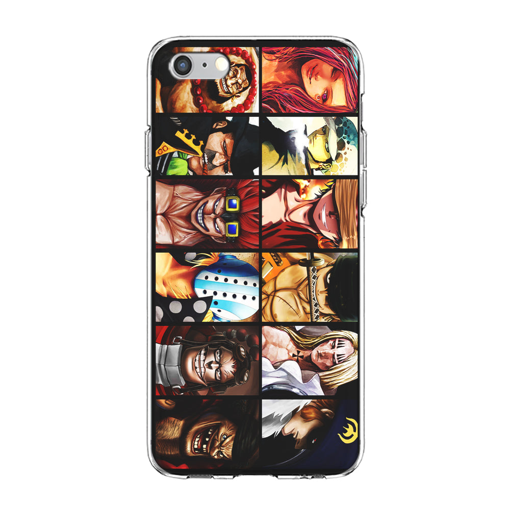 One Piece Supernova iPhone 6 Plus | 6s Plus Case-Phone Case-Clear Soft Case-Altracase