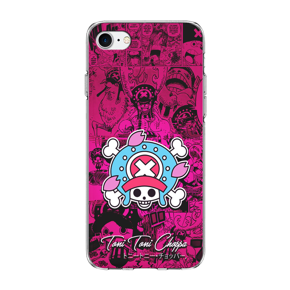 One Piece Tony Chopper Comic iPhone 7 Case-Phone Case-Clear Soft Case-Altracase