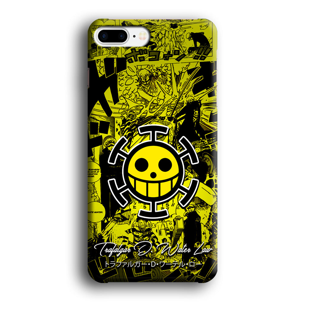 One Piece Trafalgar Law Comic iPhone 8 Plus Case-Phone Case-3D Case-Altracase